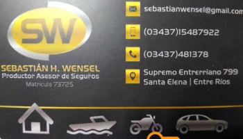 Abogado y Productor Asesor de Seguros. Sebastian H. Wensel - Santa Elena Abogado y Productor Asesor de Seguros. Sebastian H. Wensel - Santa Elena
