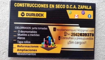 Construcciones en Seco D.c.a 🏻‍ ️ (Nicolás Henrriquez) - Zapala