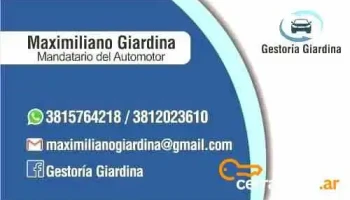 Gestoría del Automotor Giardina - Yerba Buena Gestoría del Automotor Giardina - Yerba Buena