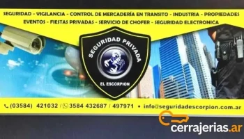 Seguridad privada El Escorpión - La Carlota