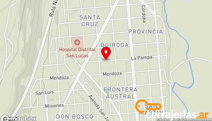 mapa de 28 de Noviembre  en 28 de Noviembre