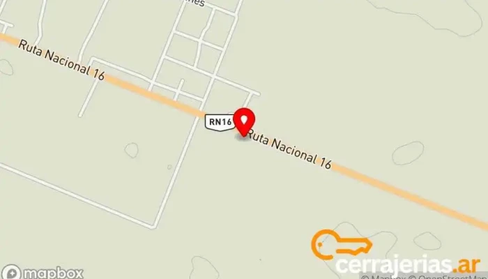 mapa de Aberturas de Algarrobo LAS 2 F Carpintería en Quitilipi