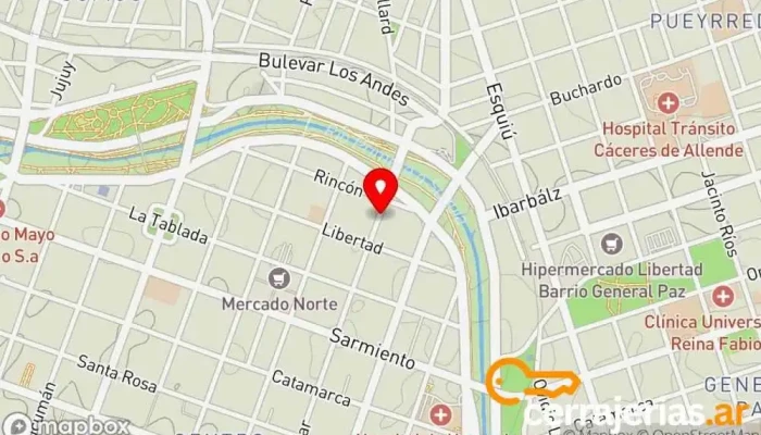 mapa de Aberturas del Centro Establecimiento de venta de madera, Proveedor de marcos de aluminio, Ventana de aluminio en ILP