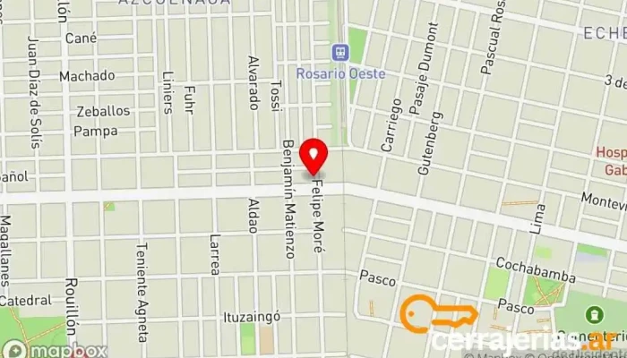 mapa de Aberturas Ldo Proveedor de ventanas en Rosario