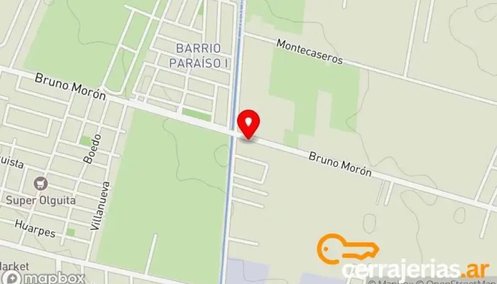 mapa de Aberturas madera y aluminio. Puertas. Ventana Fábrica en Maipú