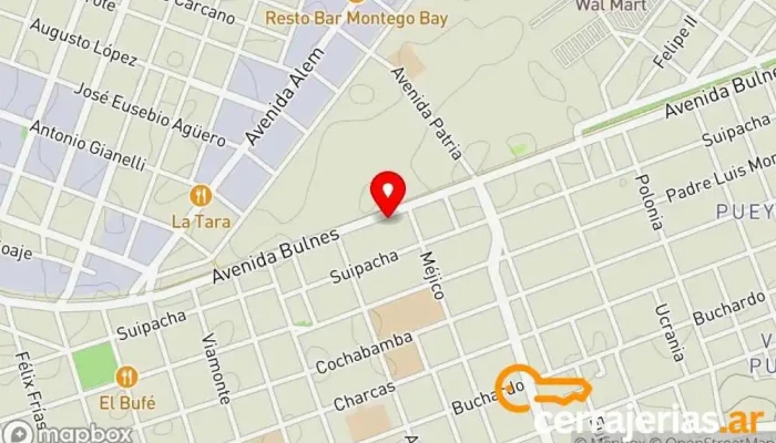mapa de Aberturas Martín Carpintero, Ventana de aluminio, Fábrica de puertas, Tienda de ventanas de plástico en EFW