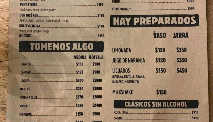 Abriles Cerveceria Carta - Río Cuarto