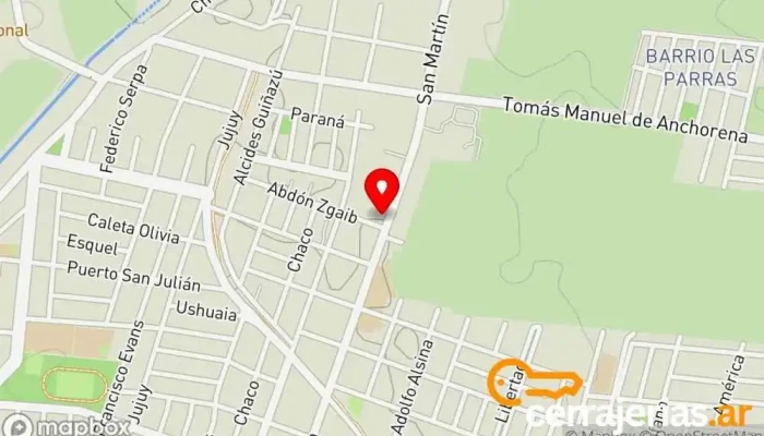 mapa de ACA PUKIOS Aberturas de aluminio y más Tienda de accesorios para ventanas en Luján de Cuyo