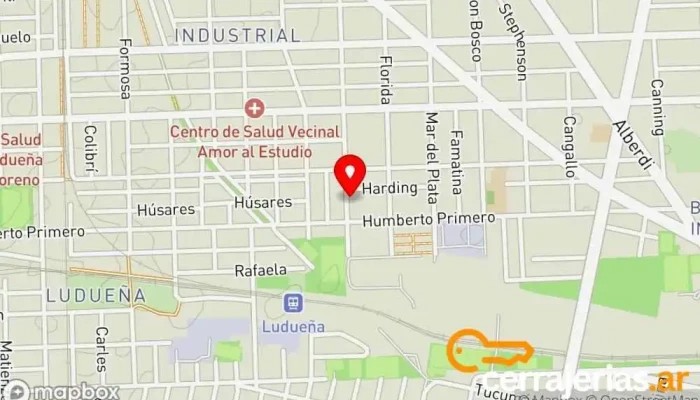 mapa de AUTOMATISMOS LITORAL  en Rosario