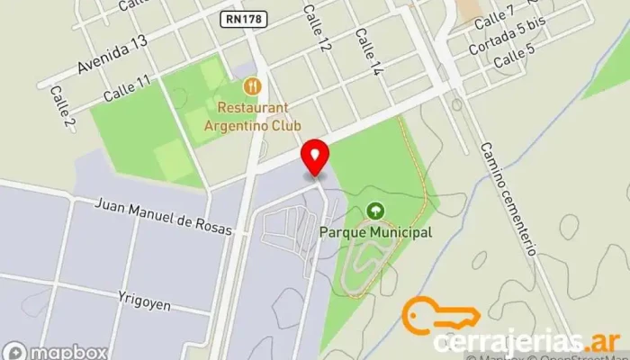 mapa de Ayrton Trailers. INDUSTRIAS JEP SRL Fabricante de remolques, Tienda de productos agrícolas en Las Parejas