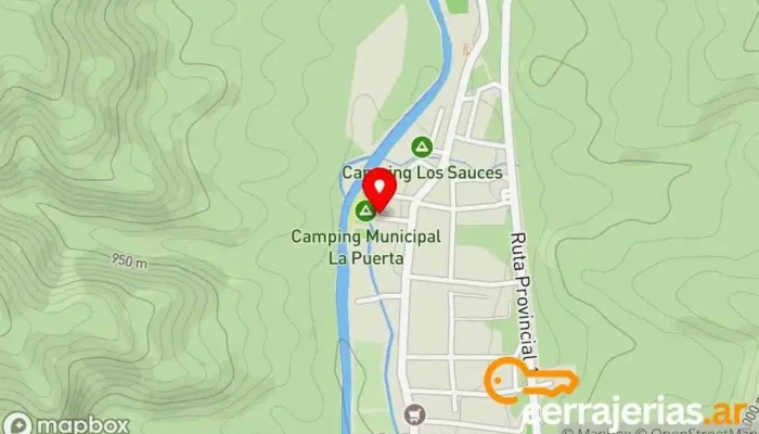 mapa de Barrio Julian Seires Panadería en La Puerta