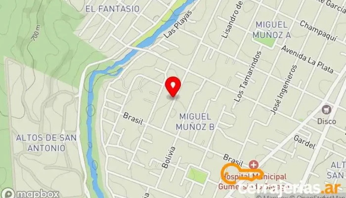 mapa de Baterias moura base Villa Carlos Paz Tienda de baterías para automóvil, Desguace en Villa Carlos Paz