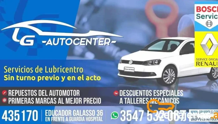 Bosch Car Service - Lg Autocenter - Alta Gracia