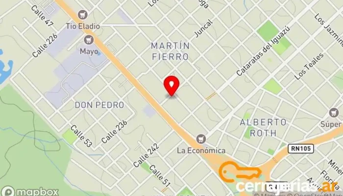 mapa de Branfer Sa Establecimiento de venta de madera en Garupa