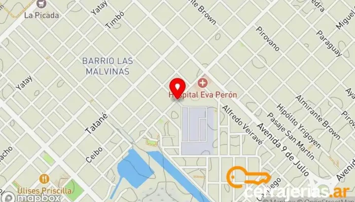 mapa de Bravo Soluciones en Madera Tienda de muebles en Barranqueras