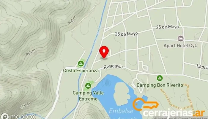 mapa de Burgoa Metal Fábrica de puertas en Villa San Agustín