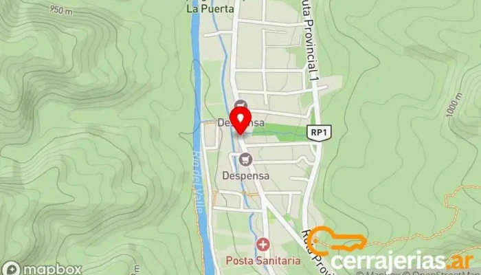 mapa de Carnicería Ambato Carnicería en La Puerta