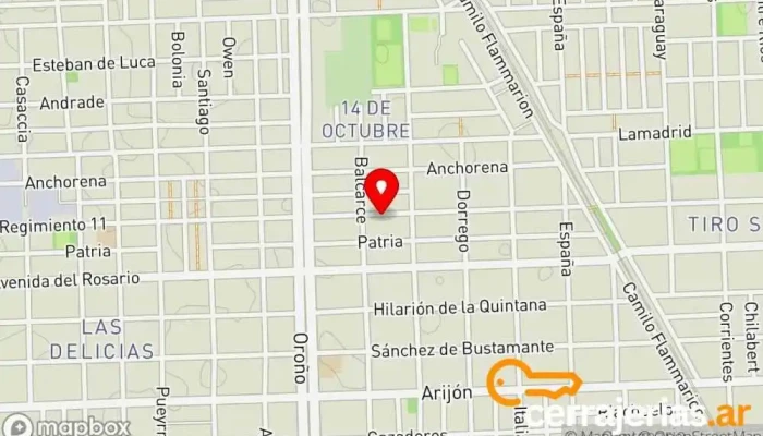 mapa de Carpinteria Gine Aberturas En Madera Carpintería, Carpintero en Rosario