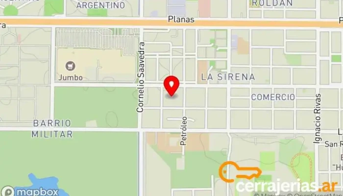 mapa de Carpinteria Soria Fabrica de Puertas Y Ventanas Carpintería metálica y de aluminio en Neuquén