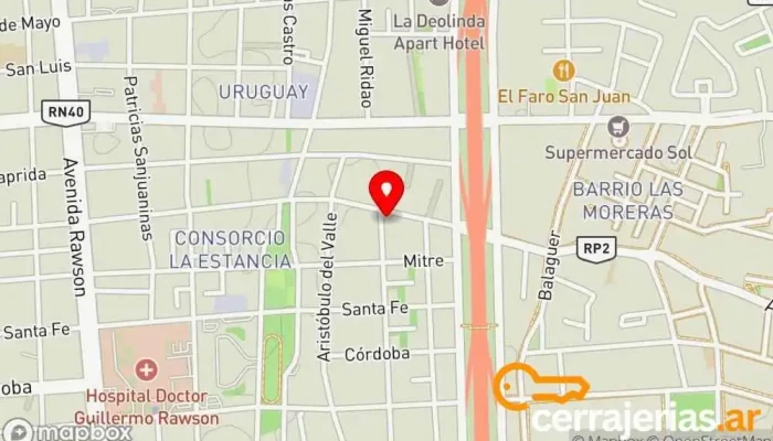 mapa de Casa Manuel Restaurante Restaurante en Santa Lucía