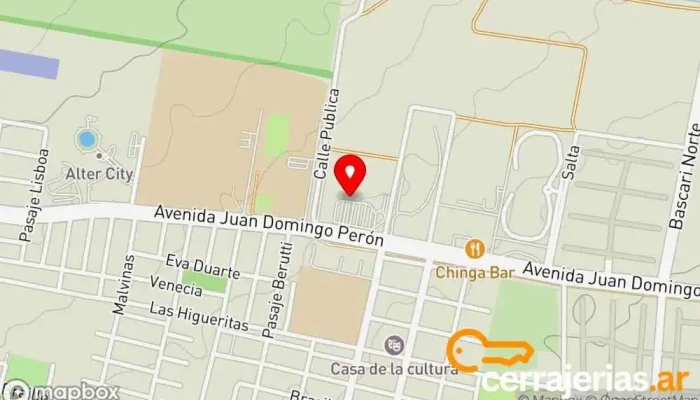 mapa de Centro Comercial Gomez Pardo Tienda de alimentación en Yerba Buena