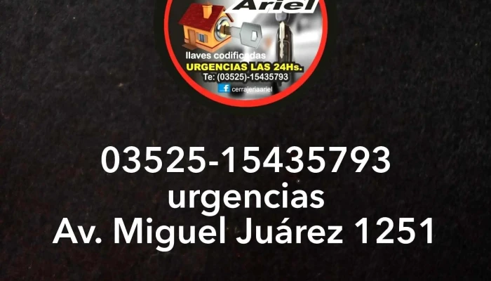 Cerrajeria Ariel -  Horario - Jesus María