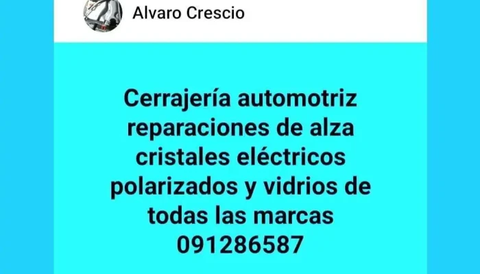 Cerrajería automotriz - 80500 Ciudad Del Plata