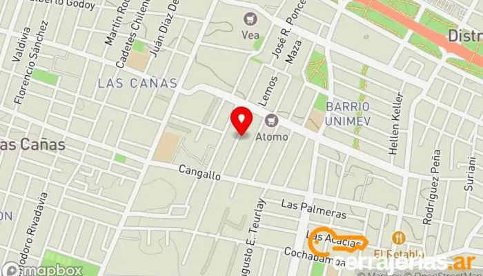 mapa de Cerrajeria Casado Cerrajero en Villa Nueva