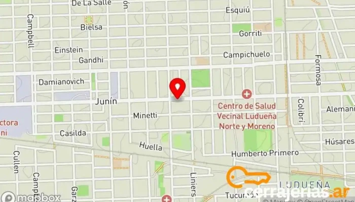 mapa de Cerrajeria Daniel Cerrajero en Rosario