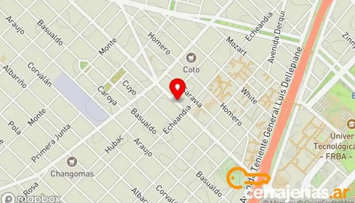 mapa de CERRAJERIA ESCALADA Cerrajero en Cdad. Autónoma de Buenos Aires