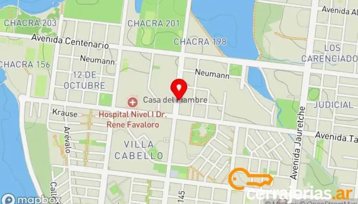 mapa de Cerrajeria Integral Robert Cerrajero en Posadas