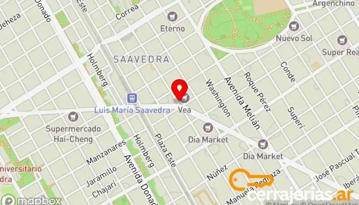 mapa de Cerrajeria kepel 24hs Cerrajero en C1430EIU