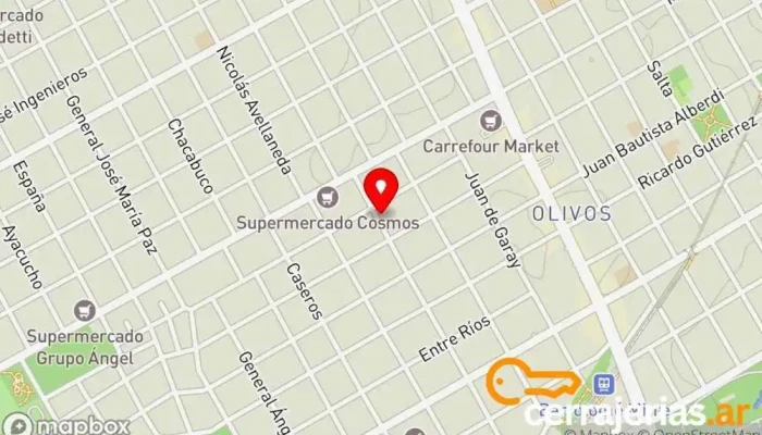 mapa de Cerrajería MO urgencias (No Se Hacen Copias) Cerrajero en Olivos
