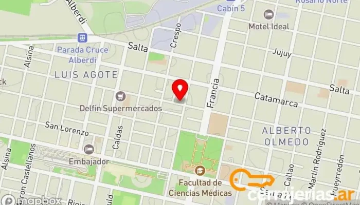 mapa de CERRAJERIA MW Cerrajero en JWB