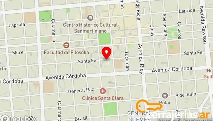 mapa de CERRAJERIA PIKO'S Cerrajero en San Juan