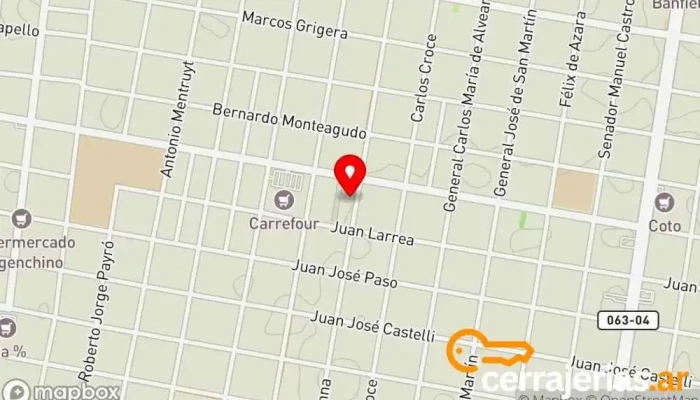 mapa de Cerrajeria pitbull Cerrajero en Lomas de Zamora