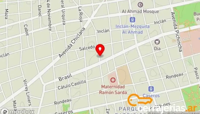 mapa de Cerrajería Pronto Cerrajero, Herrero en AAN