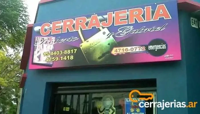 Cerrajería Roberto y Gabriel - Caseros