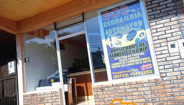 Cerrajeria Sos Exterior - Jardín America