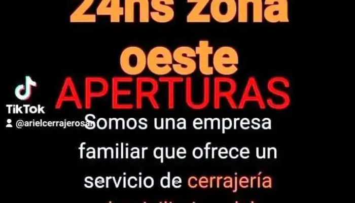 Cerrajerias Moviles Oeste -  Del Propietario - Merlo