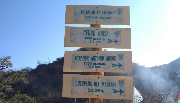 Cerro Arco -   Las Heras  Mendoza Puntaje - Las Heras