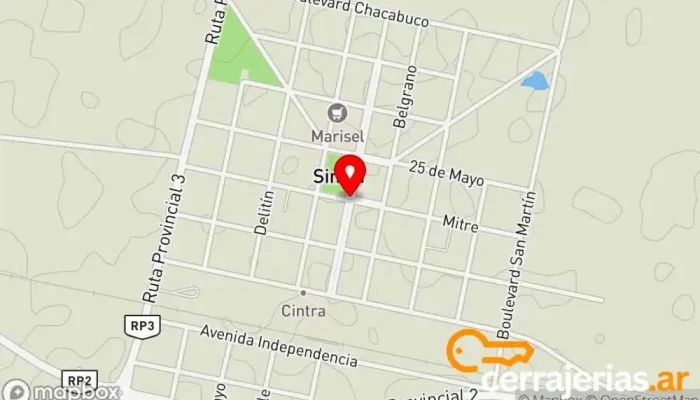 mapa de Cintra  en Cintra