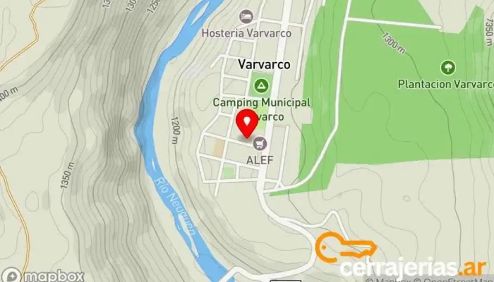 mapa de Confitería 