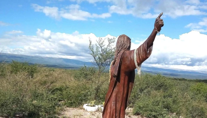 Cristo De Madera Salsacate Numero - Salsacate
