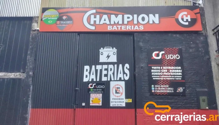Cs audio alarmas baterías - Concepción Del Uruguay