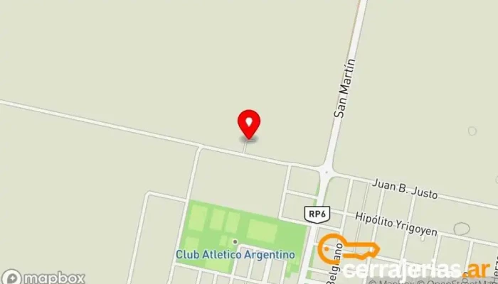 mapa de Dalonso Fábrica de muebles en San Carlos Centro