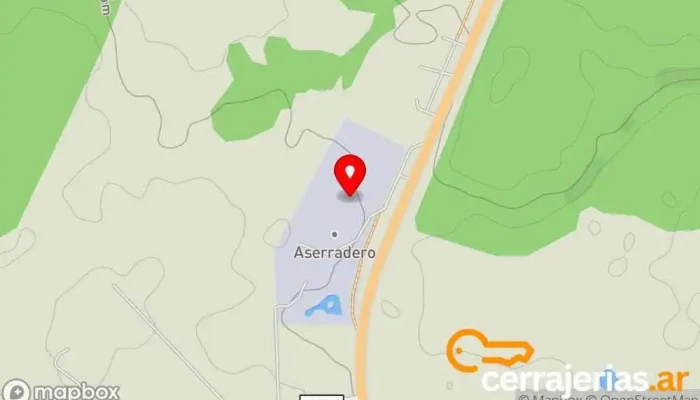 mapa de DELARA MADERAS Aserradero en Gdor. Virasoro