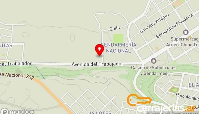 mapa de Despensa La Puerta Kiosco en Las Lajas
