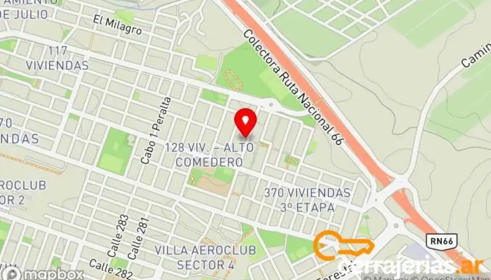 mapa de Dig-Mel Cerrajero en San Salvador de Jujuy