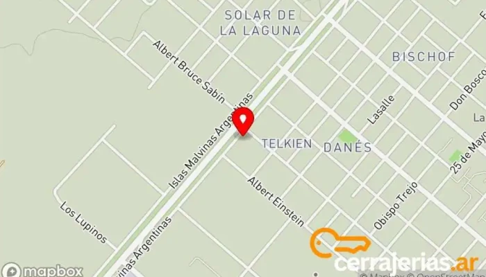mapa de Egger Haus Imcofue - Suc. Río Grande Tienda de suministros para trabajar la madera en V9420 Río Grande